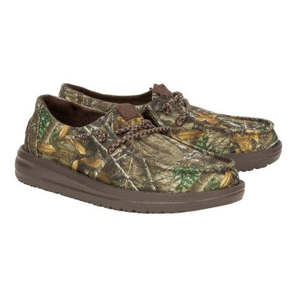 Multicolor Camoflage Slip-on Walk Shoes