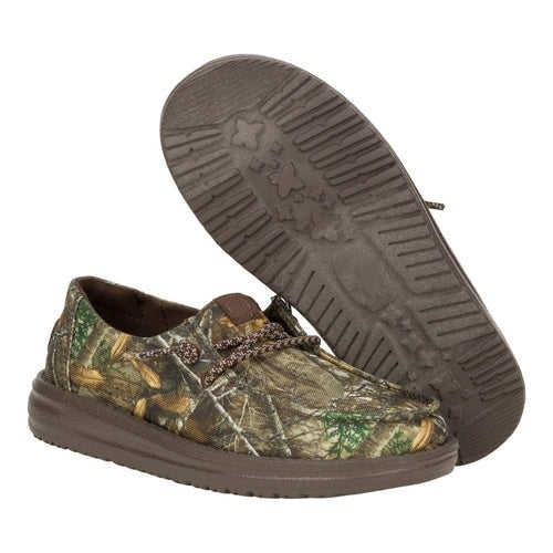 Multicolor Camoflage Slip-on Walk Shoes