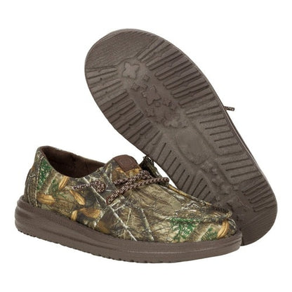 Multicolor Camoflage Slip-on Walk Shoes