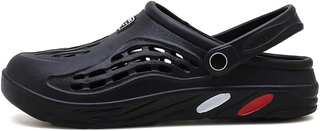 Men's Plus Size Garden Clogs Breathable Beach Slippers