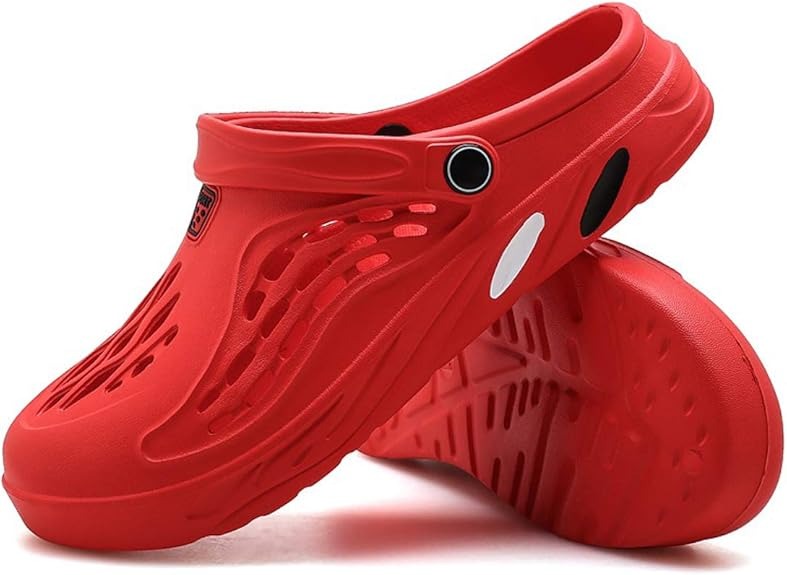 Men's Plus Size Garden Clogs Breathable Beach Slippers