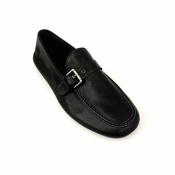 Craft Horsehide Retro Loafers