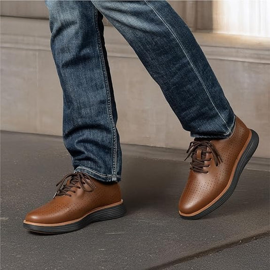 Men's Breathable Upper Oxfords Shoe