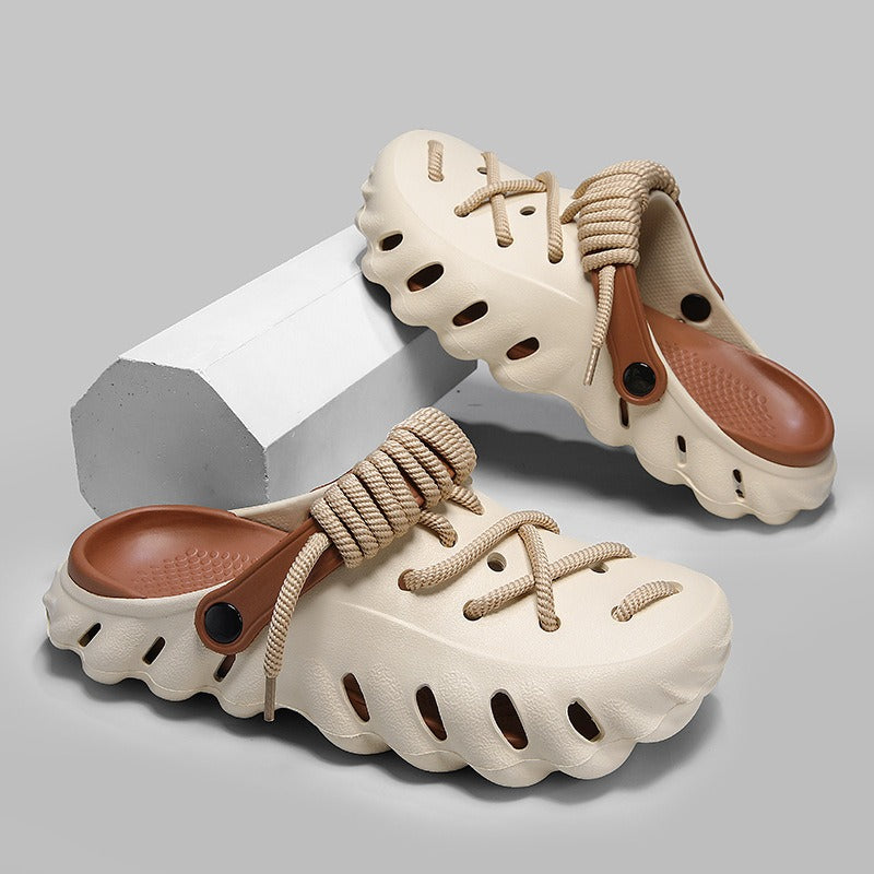 Summer Outdoor Wear Shoelace Beach Sandals