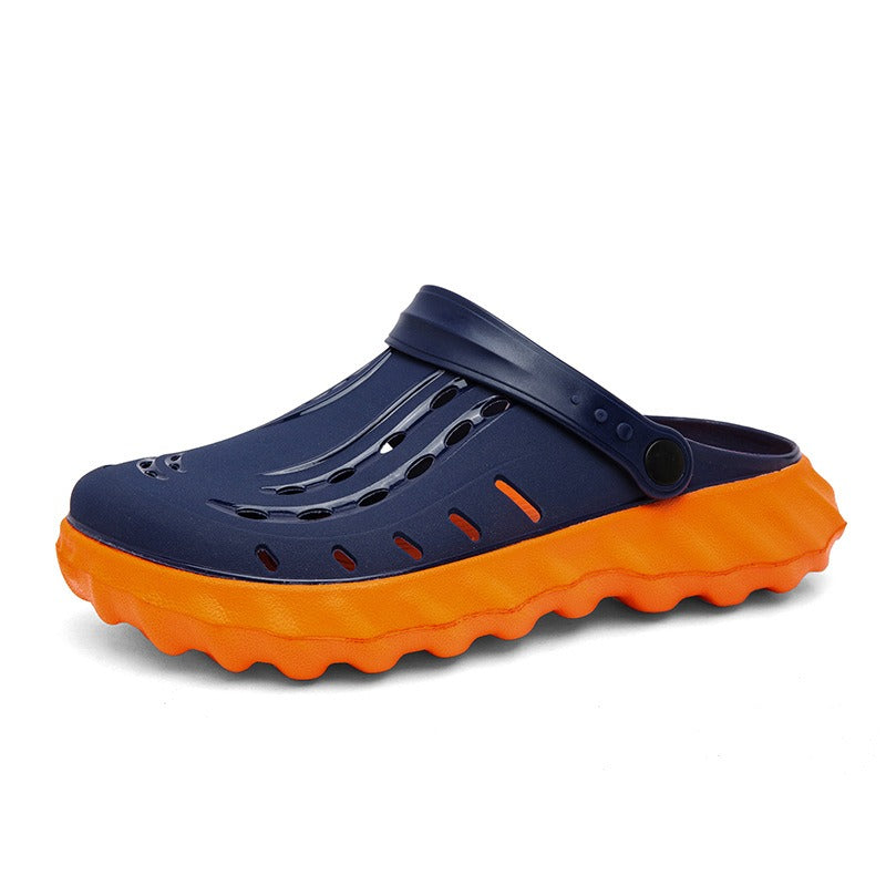 Jelly Closed-toe Slippers Beach Sandals