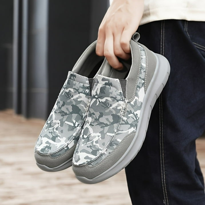 Men's Camouflage Slip-on Casual Shoes