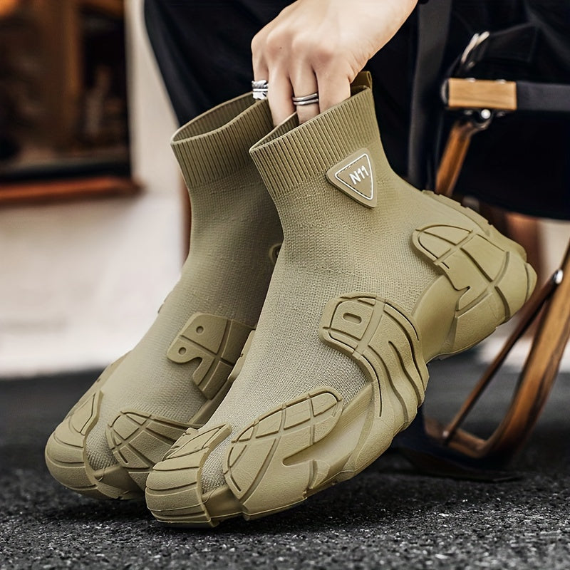 Men's Casual Breathable Sports Socks Shoes