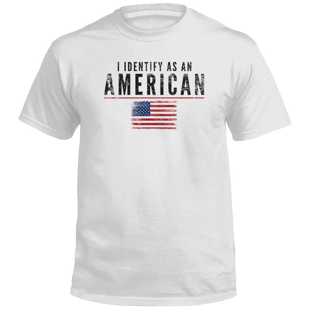 American Flag Crew Neck Short Sleeve T Shirt For Men