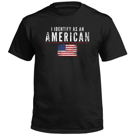 American Flag Crew Neck Short Sleeve T Shirt For Men