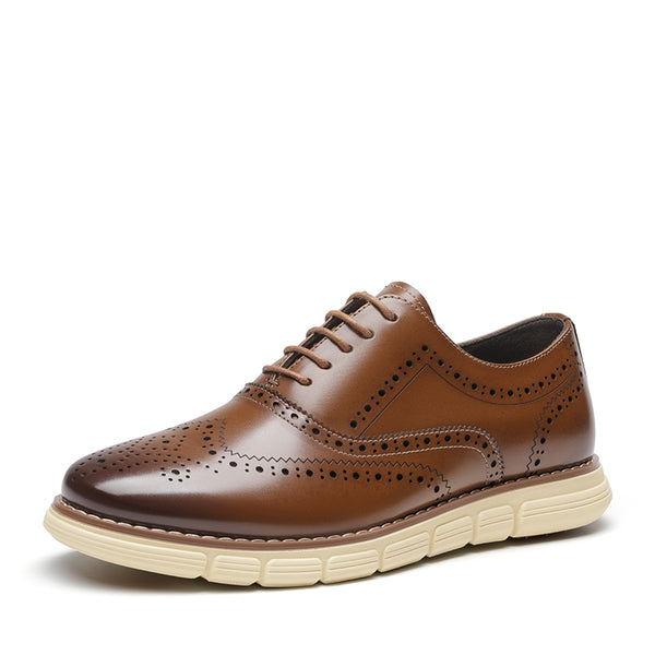 Men's Formal Carved Sneakers Casual Oxford Shoes
