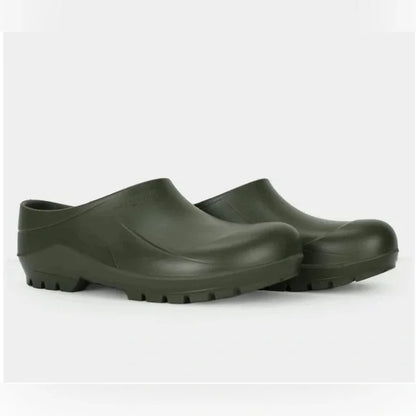 Green Garden Clogs