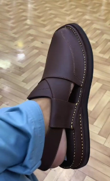 Handmade Thick-soled Casual Leather Sandals