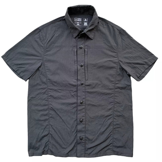 Mens Short Sleeve Black Shirt