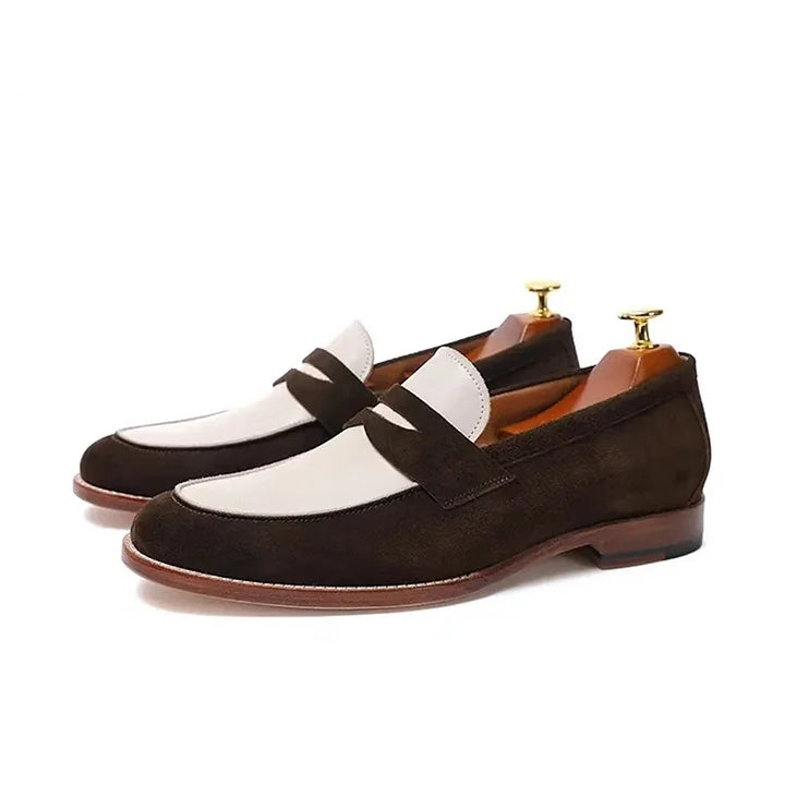 Retro Prenium Calf-Skin Loafers