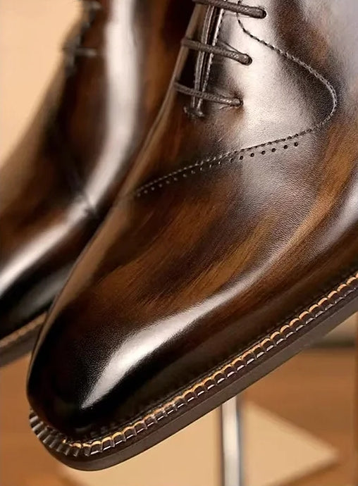Cowhide Dress Shoes/Oxford Shoes For Men