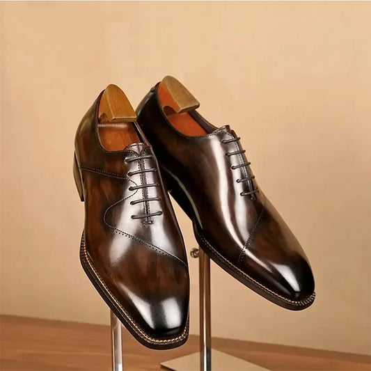 Cowhide Dress Shoes/Oxford Shoes For Men