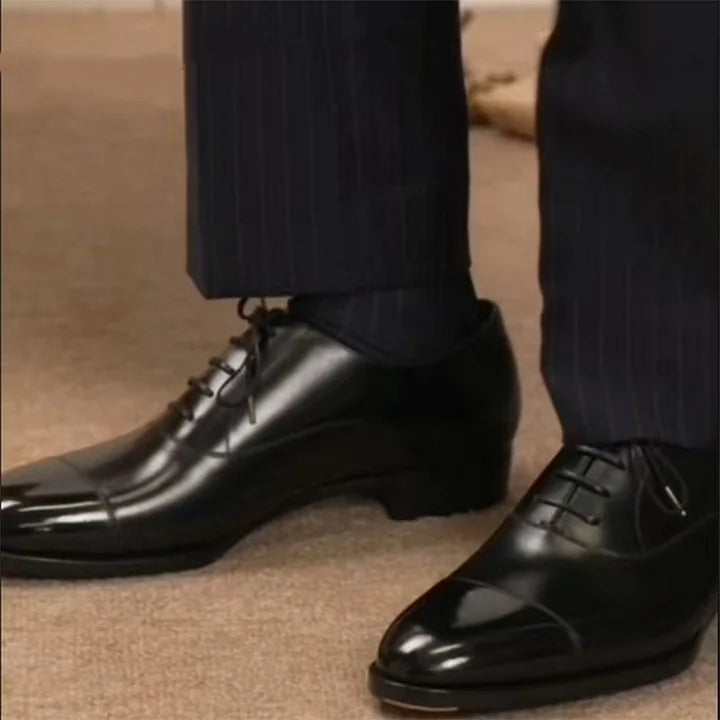 Calf-Skin Dress Shoes/Oxford Shoes For Men