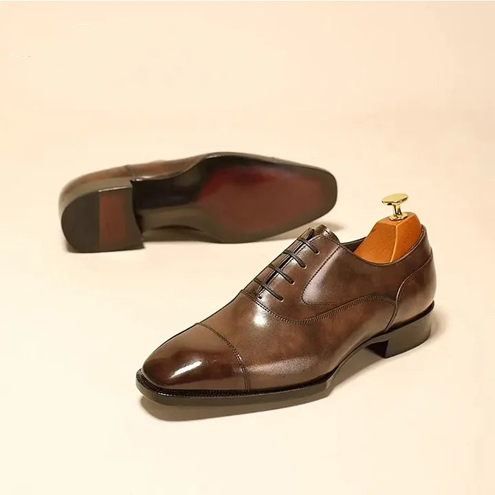 Italian Calf-Skin Dress Shoes/Oxford Shoes For Men
