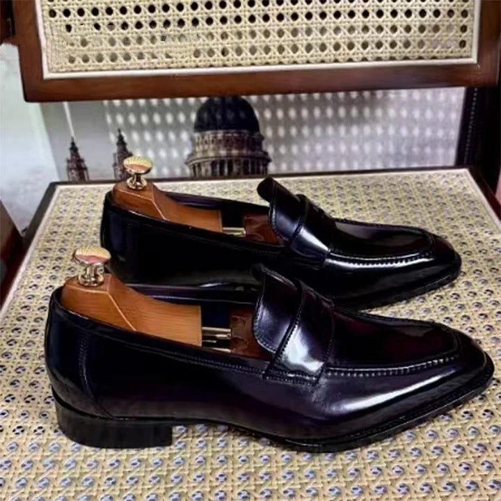 Italian Cordovan Dress Shoes/Loafer Shoes For Men
