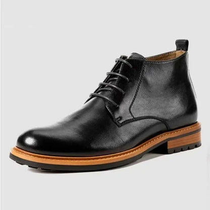 Cowhide Dress Boots/Martin Boots For Men
