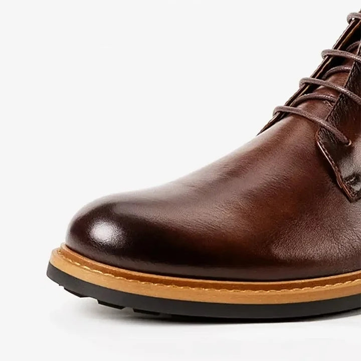 Cowhide Dress Boots/Martin Boots For Men