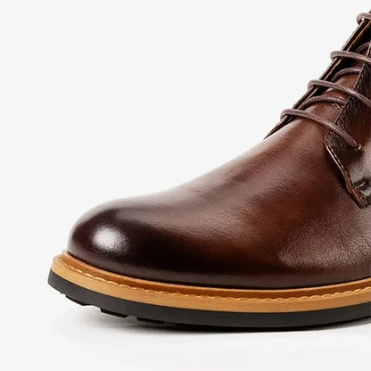 Cowhide Dress Boots/Martin Boots For Men