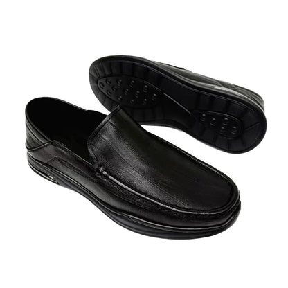 Leisure Breathable Versatile Cowhide Business Loafers