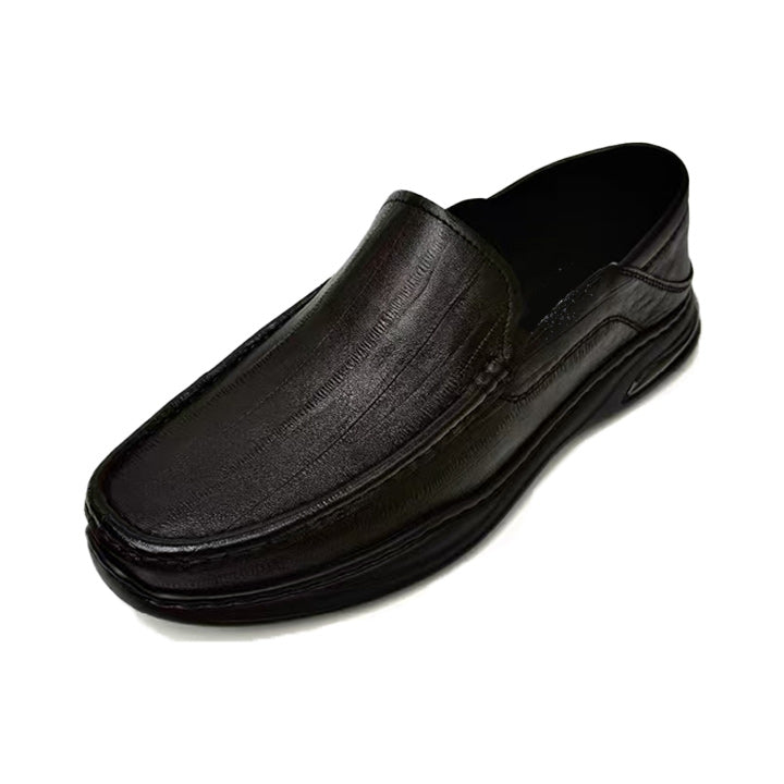 Leisure Breathable Versatile Cowhide Business Loafers