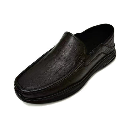 Leisure Breathable Versatile Cowhide Business Loafers