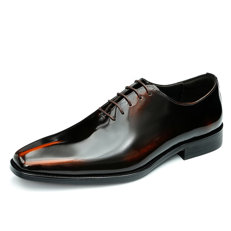 British Style Patent Leather Oxfod Shoes