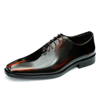 British Style Patent Leather Oxfod Shoes