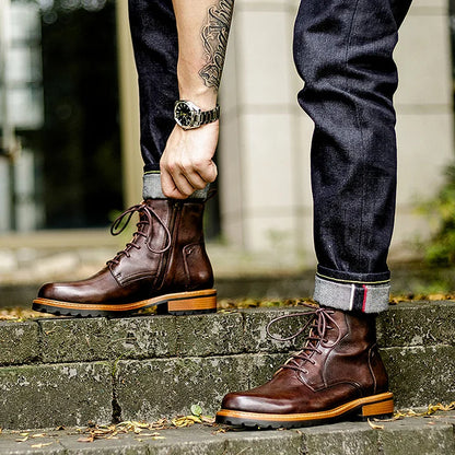 High Top Vintage Martin Boots