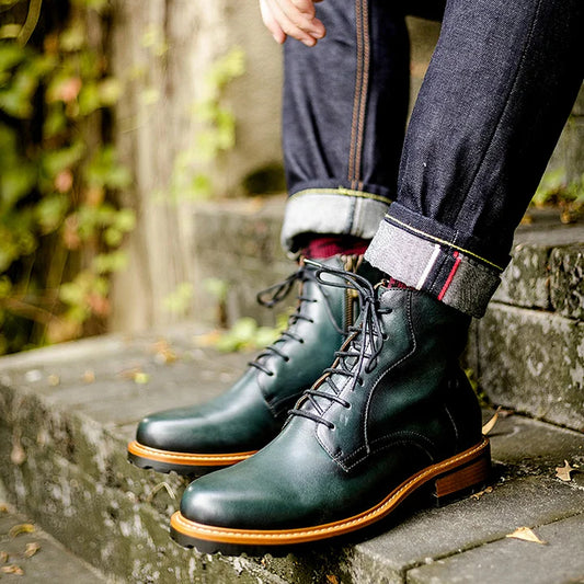 High Top Vintage Martin Boots