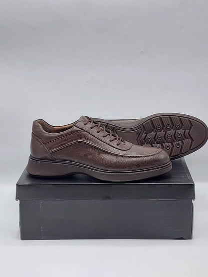 Comfortable Thick-soled Cowhide Casual Men's Shoes