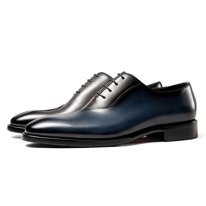 British Lace-up Breathable Pointed Toe Formal Business Leather Shoes