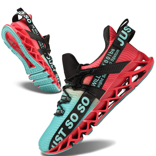 Men's Athletic Blade Running Walking Tennis Shoes