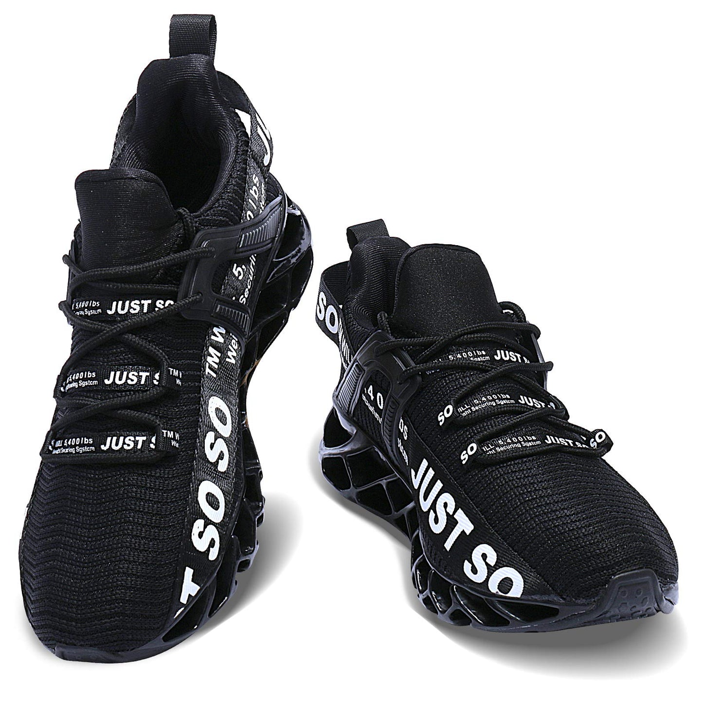 Men's Athletic Blade Running Walking Tennis Shoes-Solid Color