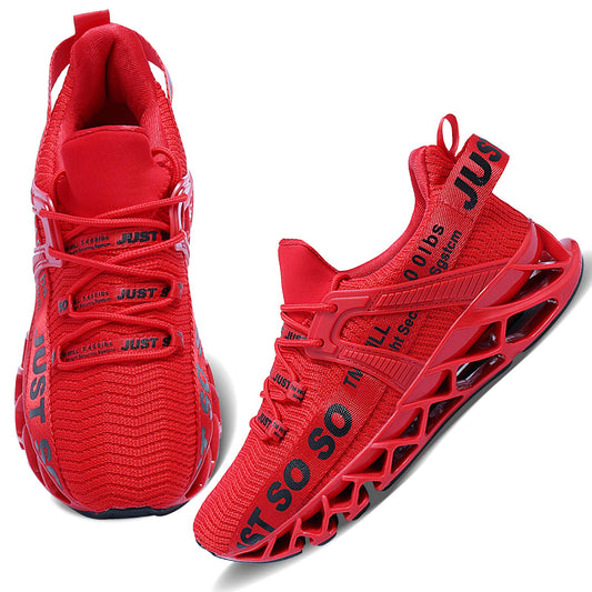 Men's Athletic Blade Running Walking Tennis Shoes-Solid Color