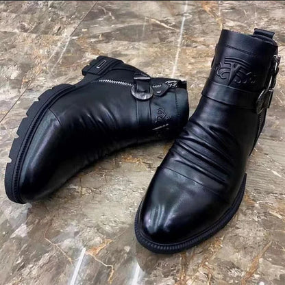 British Style Business Casual Leather Shoes