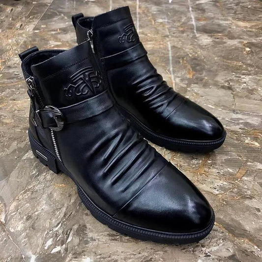 British Style Business Casual Leather Shoes