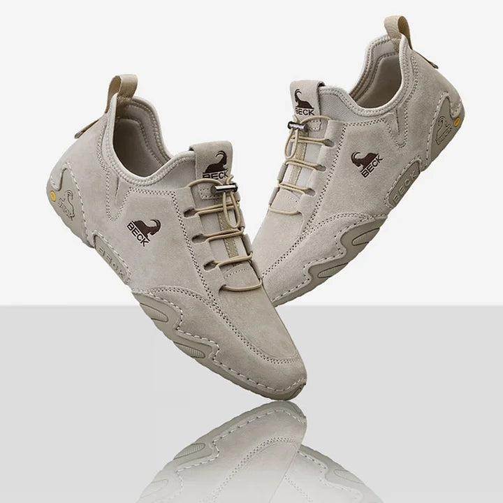 Leather Soft-soled Casual Shoes