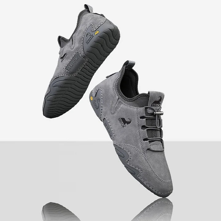 Leather Soft-soled Casual Shoes
