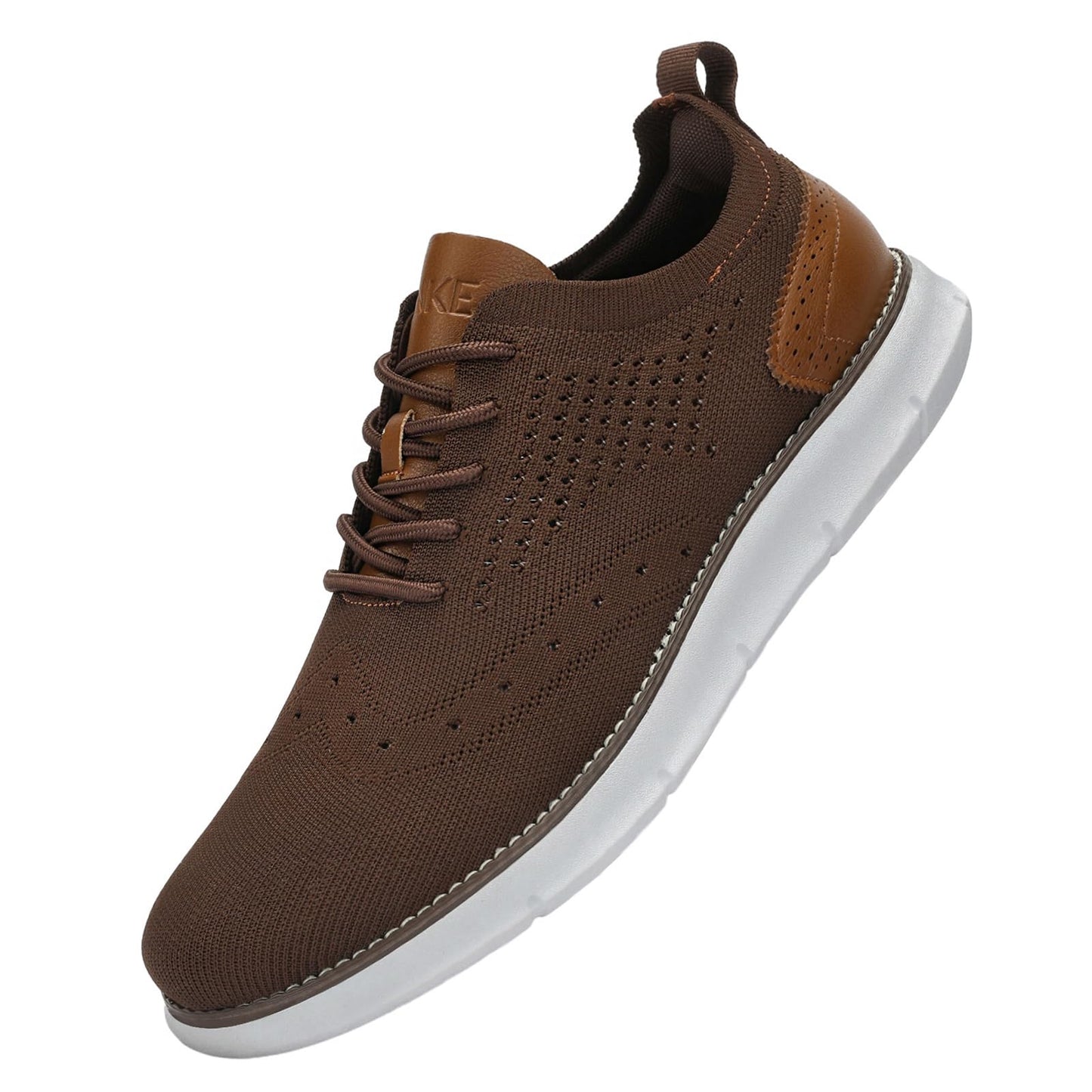 Casual Shoes Breathable Knitted Lace Up Shoes
