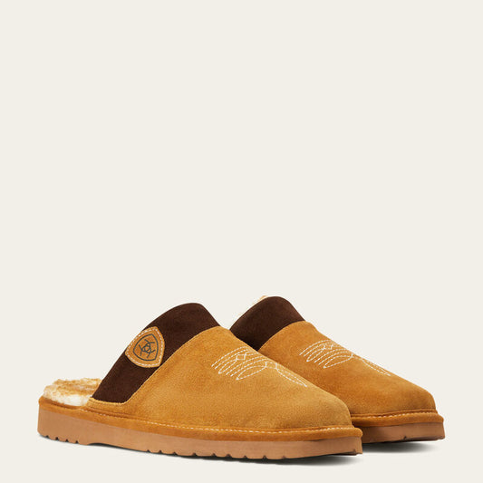 Fleece Square Toe Slipper