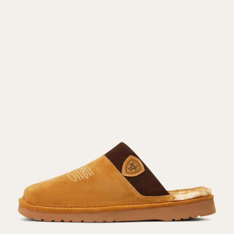 Fleece Square Toe Slipper