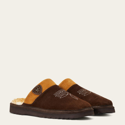 Fleece Square Toe Slipper