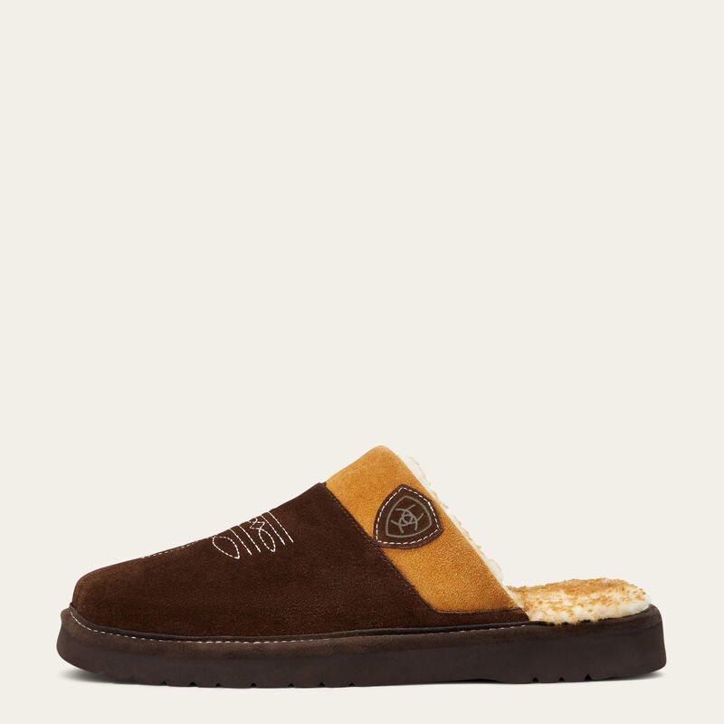Fleece Square Toe Slipper