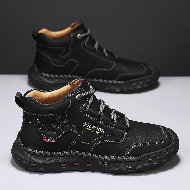 Men's Leather Casual Boots