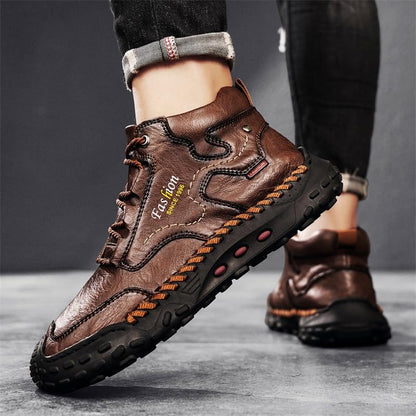 Men's Leather Casual Boots