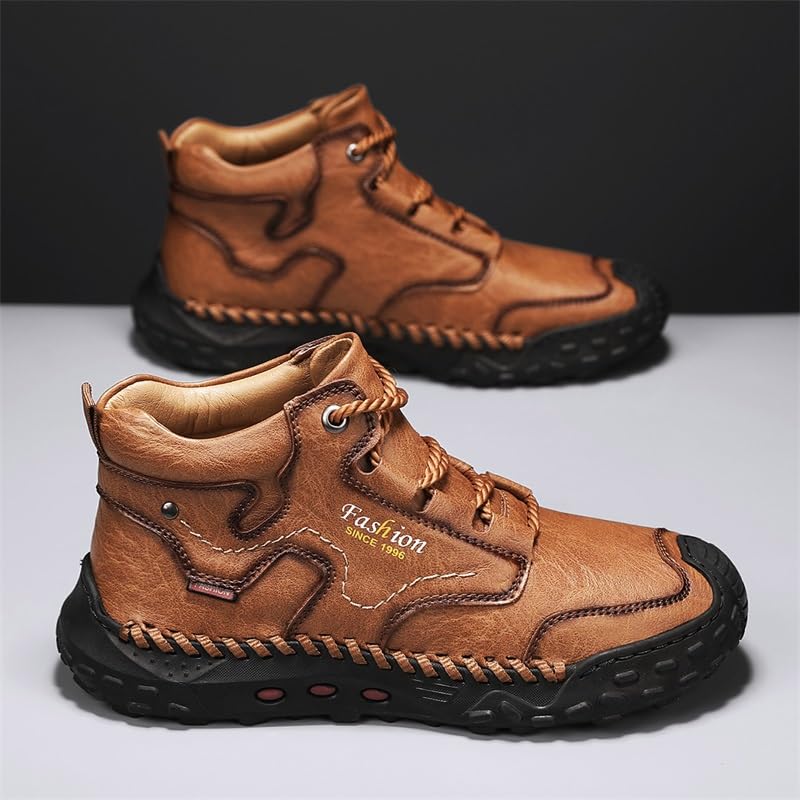 Men's Leather Casual Boots